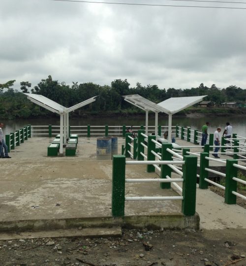 USAID - OLGOONIK - MUELLE SALTADERO RIO ROSARIO- TUMACO